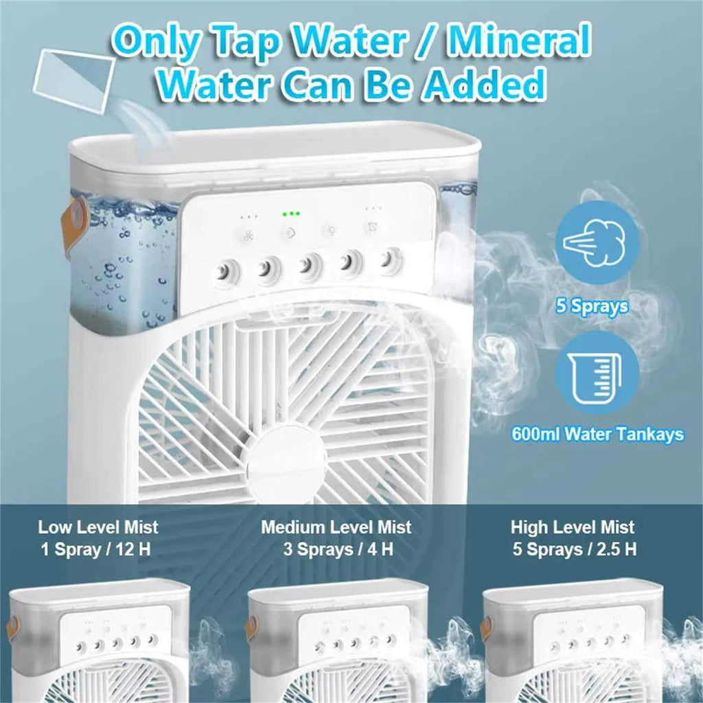 Portable Mini Air Cooler Fan
